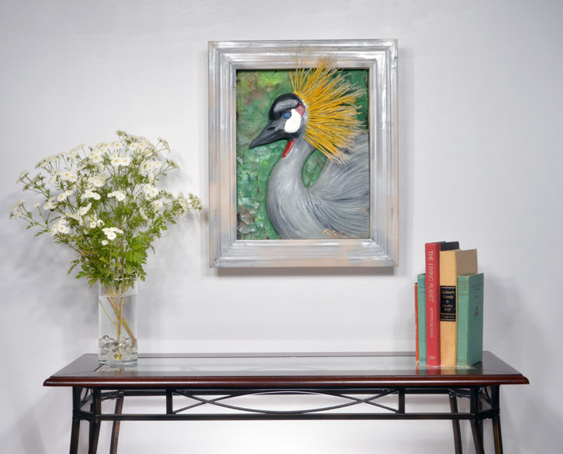 Crested Crane