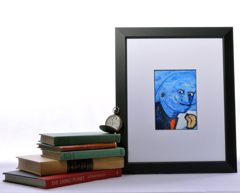 Ode to Dali's Blue Man