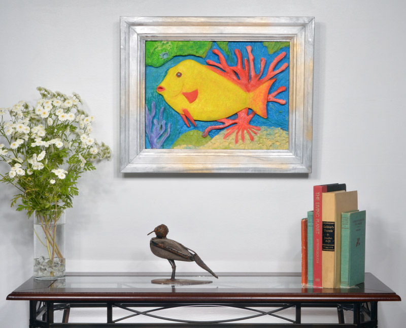 Yellow Fish in Coral